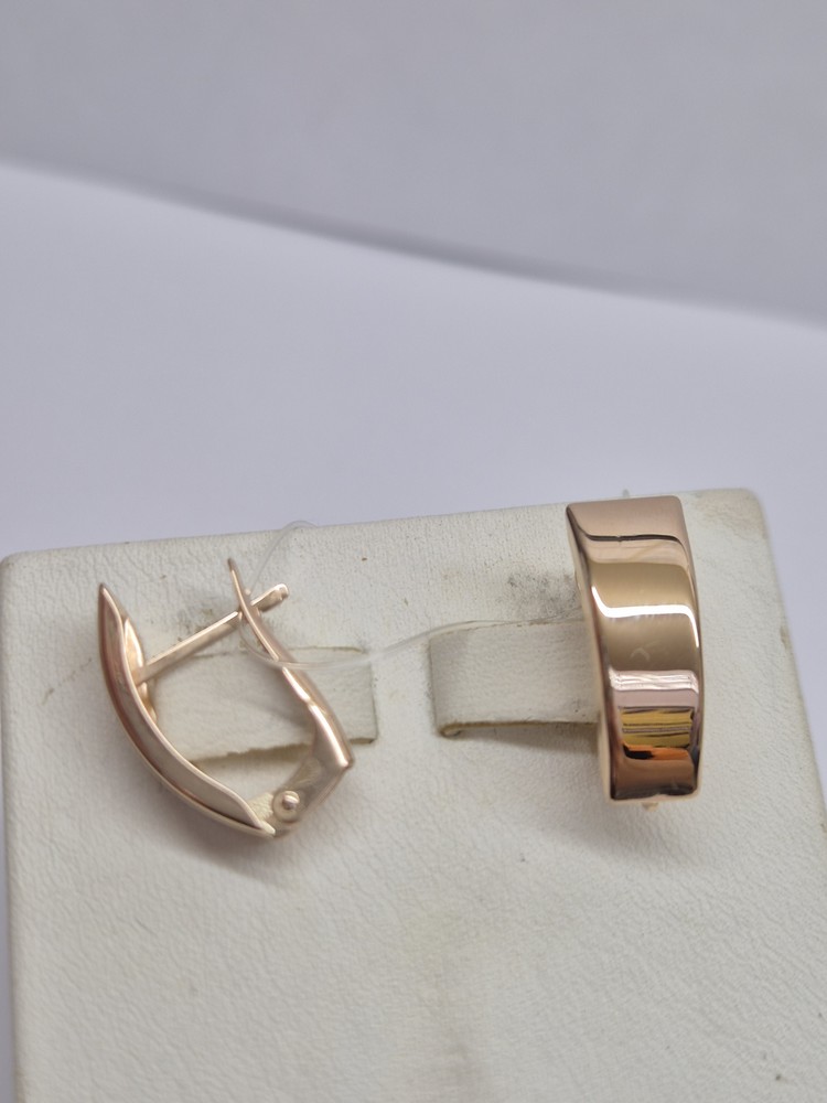 СЕРЬГИ БЕЗ КАМНЯ (Au 585) СЕРЬГИ БЕЗ КАМНЯ (Au 585)