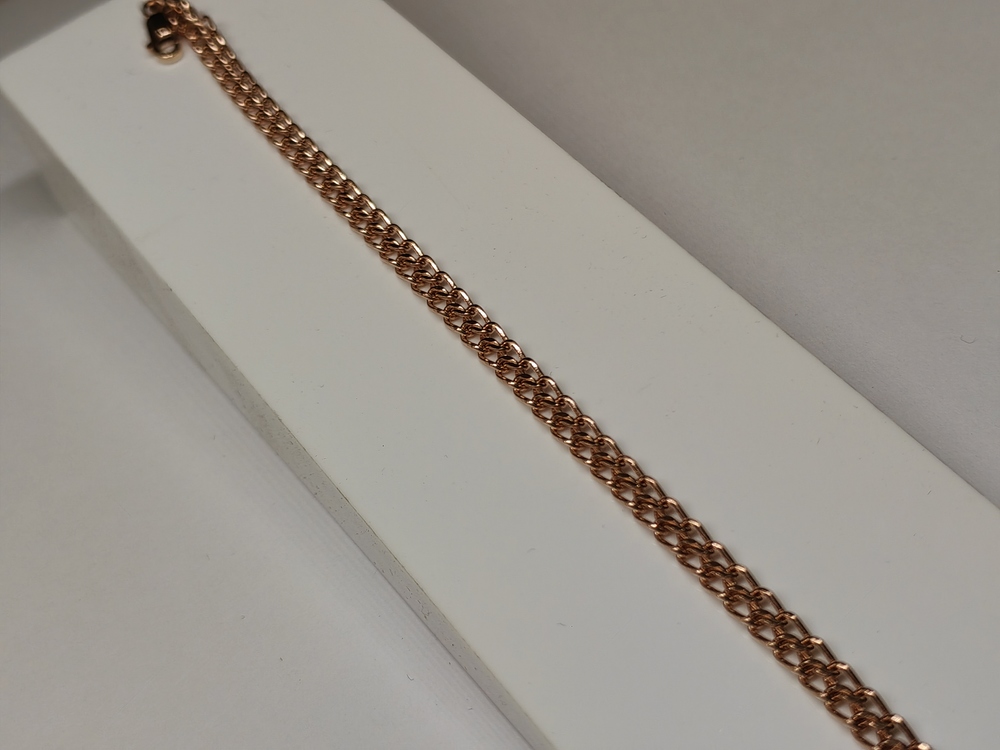 БРАСЛЕТ ПУСТОТЕЛЫЙ Царь (Au 585)