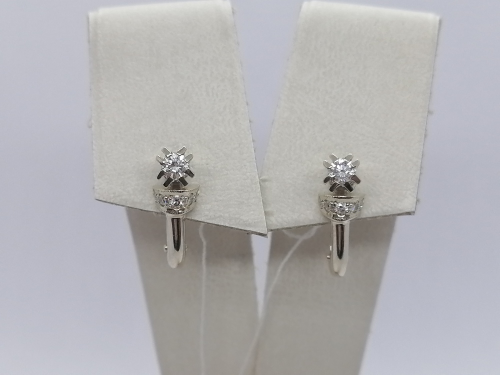 СЕРЬГИ БРИЛЛИАНТ (Au 585)