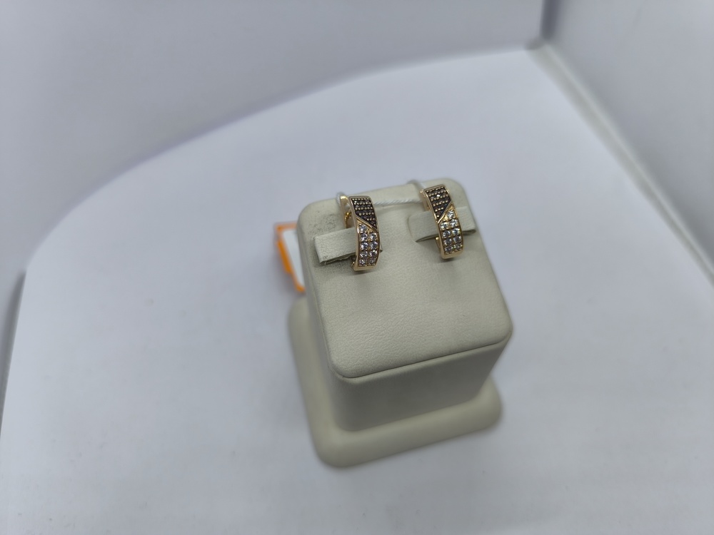 СЕРЬГИ С КАМНЯМИ (Au 585)