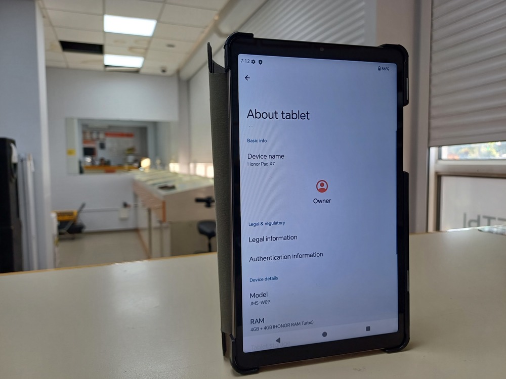Планшет Honor Pad X7  4/128Gb Wi-Fi