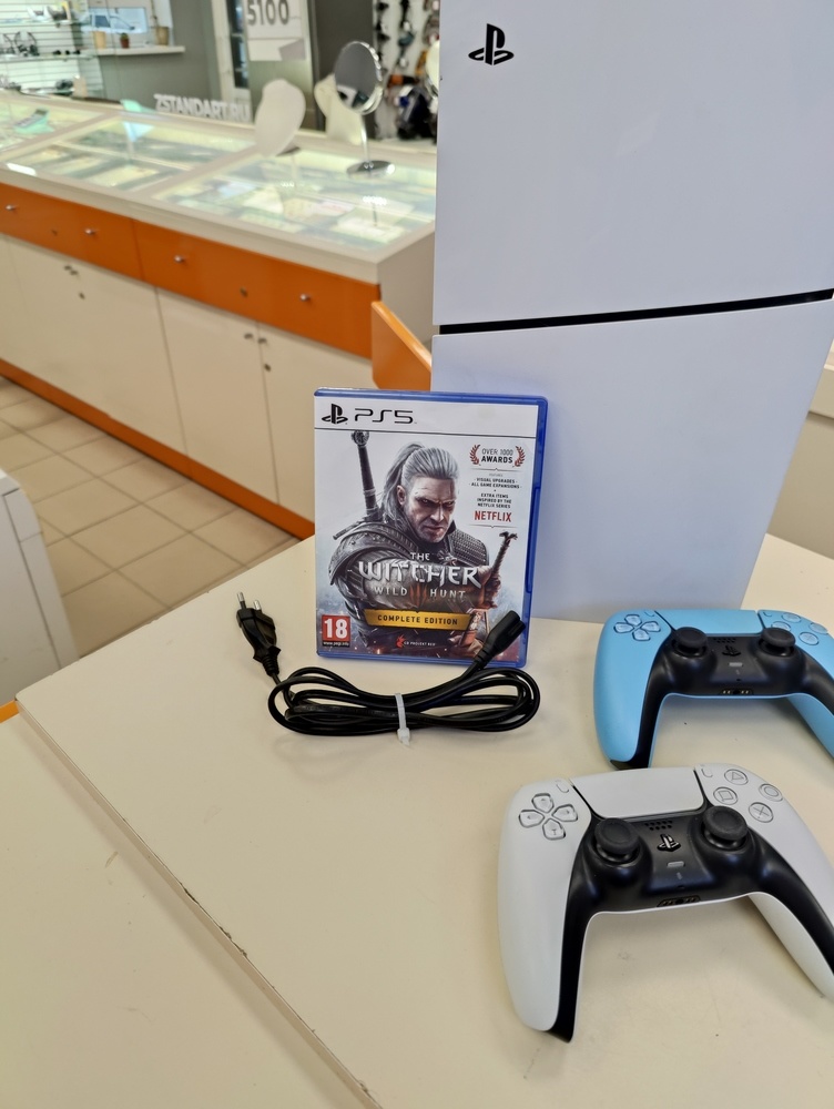 Игровая приставка PlayStation 5 Slim 1TB (С дисководом)