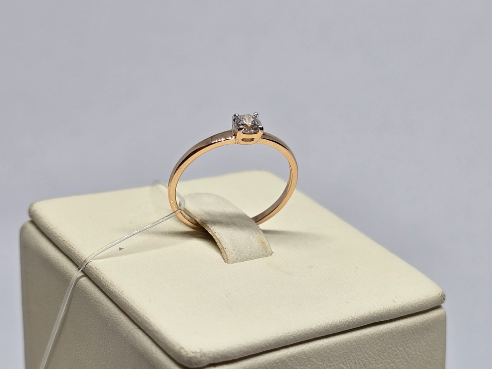 КОЛЬЦО С КАМНЕМ (Au 585)