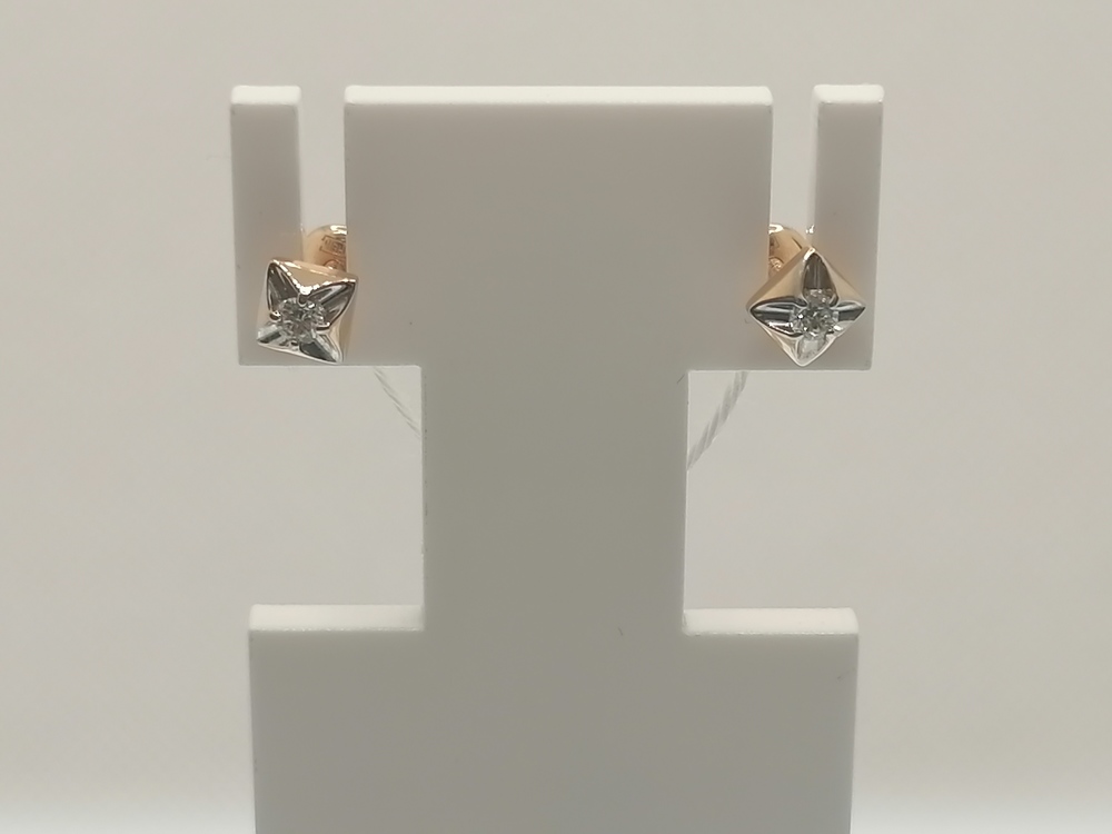 СЕРЬГИ БРИЛЛИАНТ (Au 585)