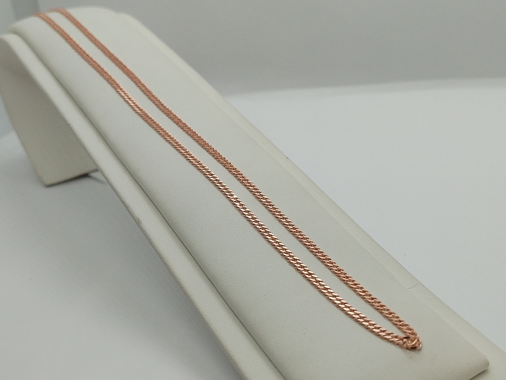 ЦЕПЬ ПОЛНОВЕСНАЯ Ромб двойной (Au 585)