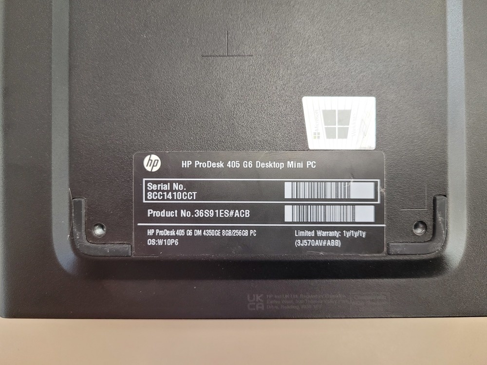 Неттоп HP 400;