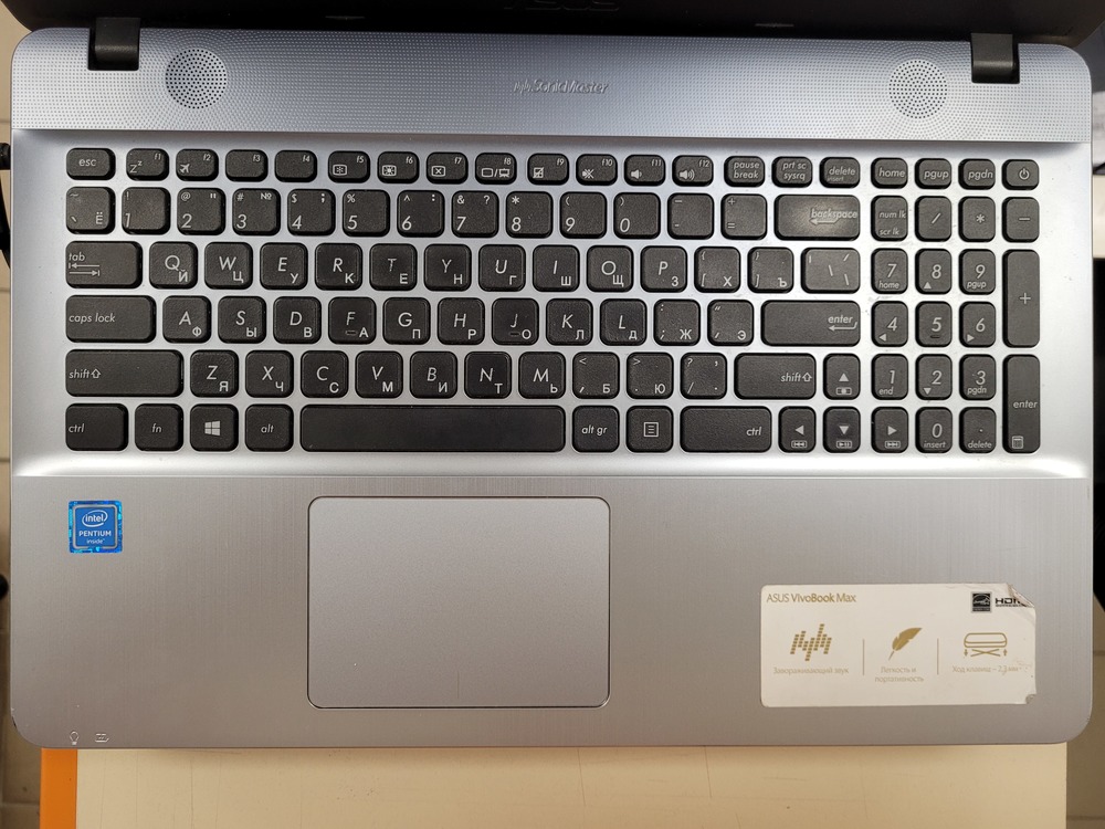 Ноутбук ASUS x541sa; Pentium N3700, HD Graphics, 4 Гб, Нет, 500 Гб