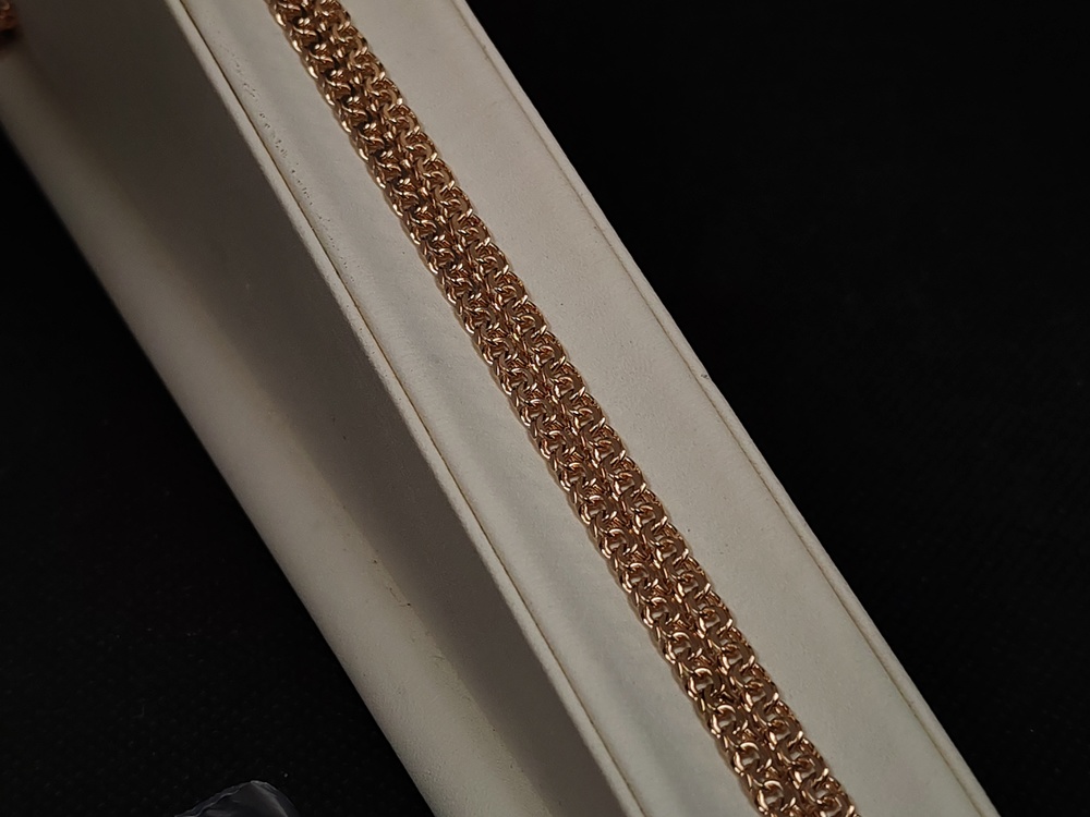 ЦЕПЬ ПОЛНОВЕСНАЯ Бисмарк (Au 585)