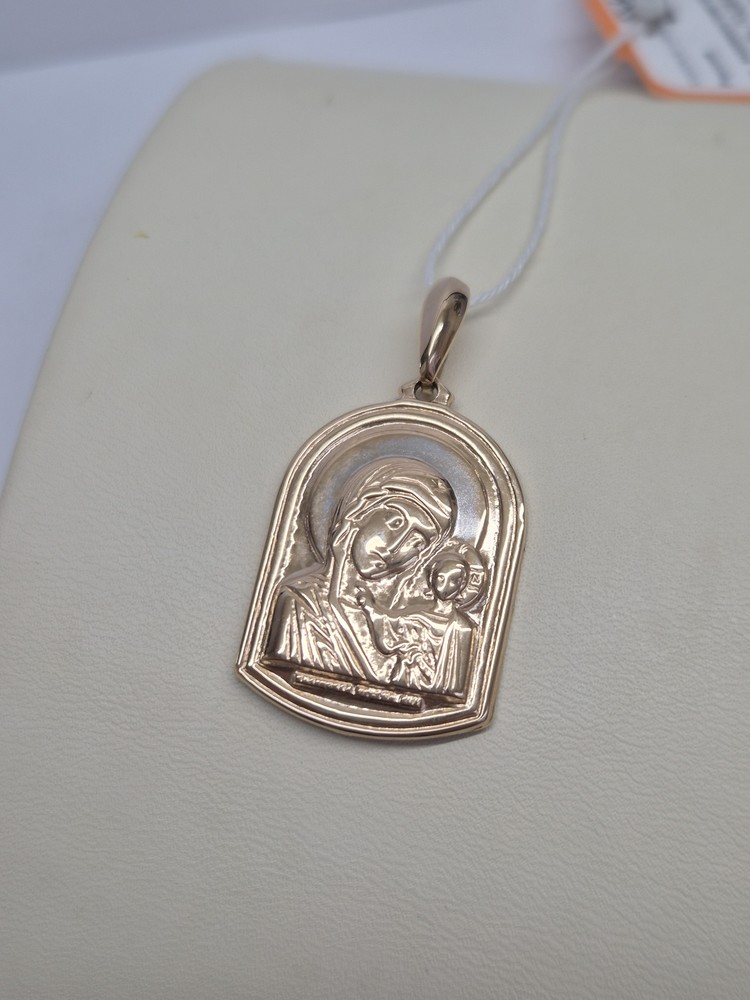 ПОДИБК585 ПОДВЕСКА ИКОНА БЕЗ КАМНЯ (Au 585)