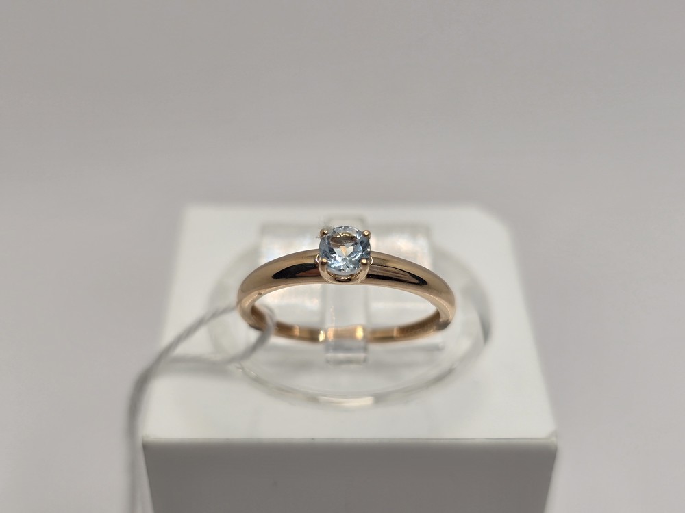 КОЛКМ585 КОЛЬЦО С КАМНЕМ (Au 585)