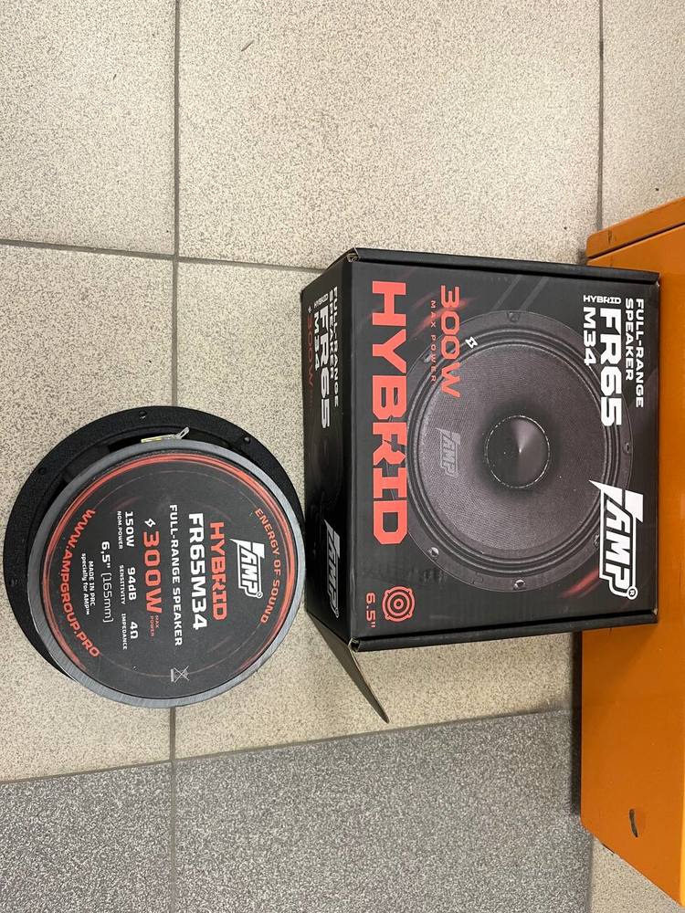 Автоакустика передняя AMP Hybrid FR65M34 Автоакустика передняя AMP Hybrid FR65M34