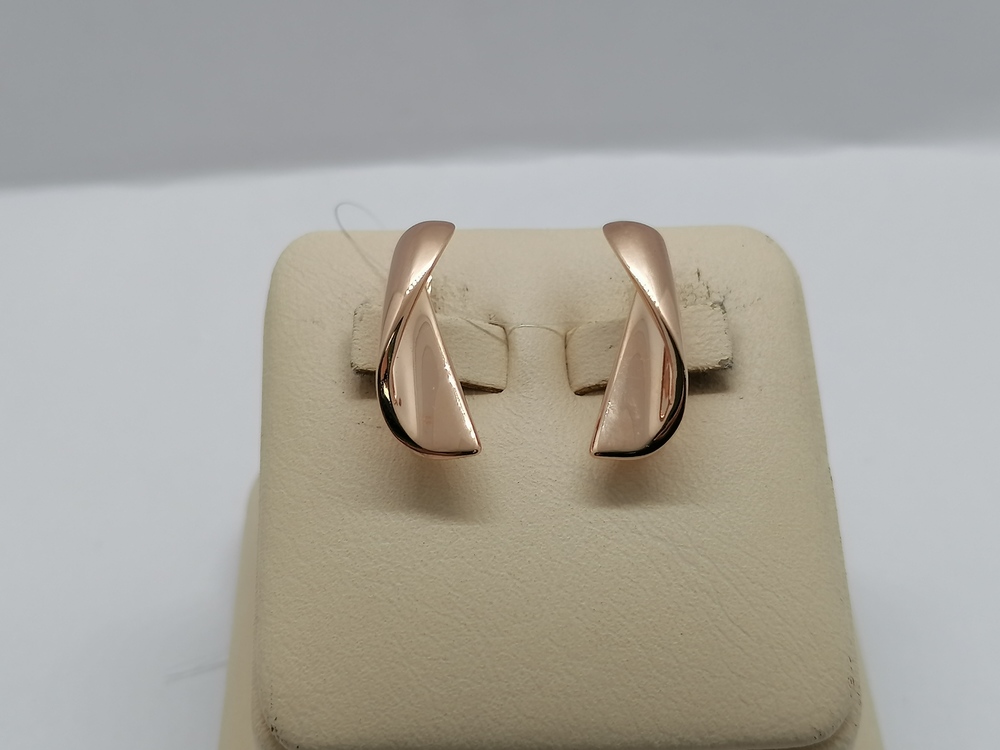 СЕРЬГИ БЕЗ КАМНЯ (Au 585)