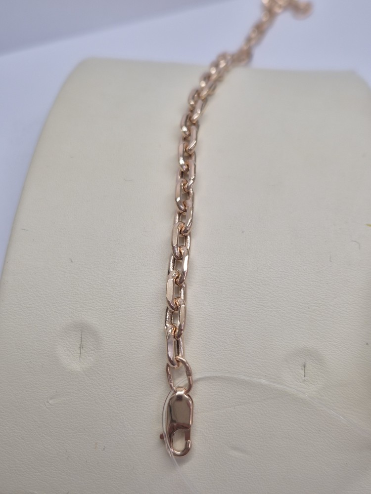 620715023 БРАСЛЕТ ПУСТОТЕЛЫЙ Якорное (Au 585)