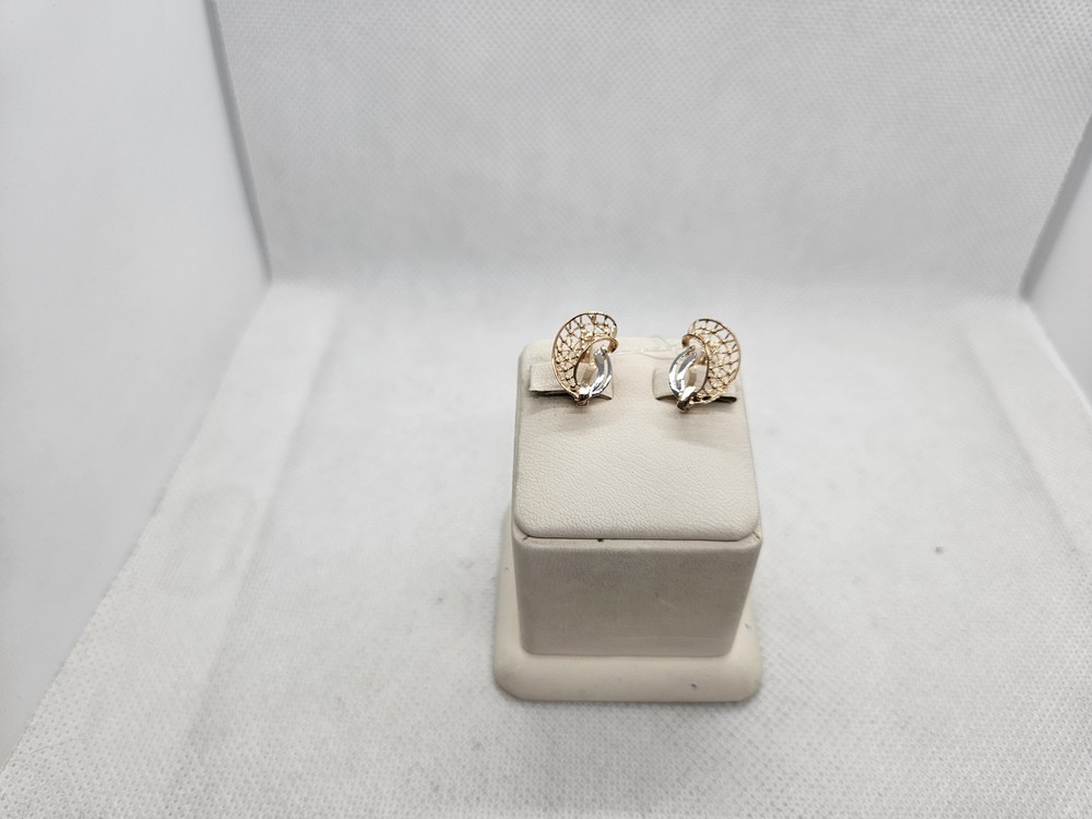 СЕРЬГИ БЕЗ КАМНЯ (Au 585)