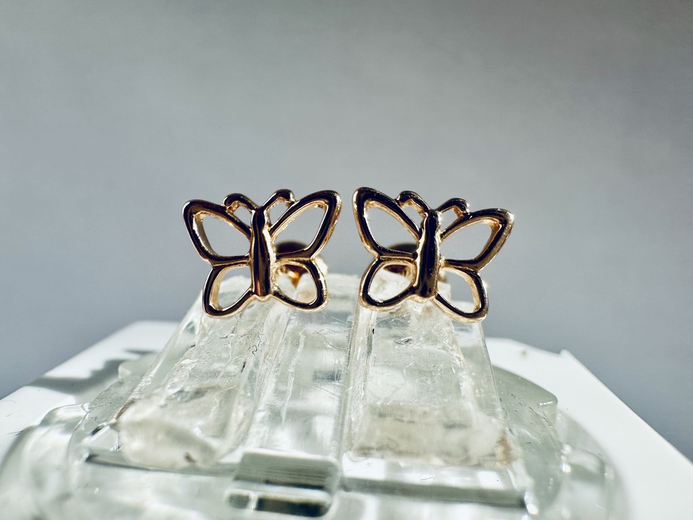 СПУС585 СЕРЬГИ ПУСЕТЫ (Au 585)