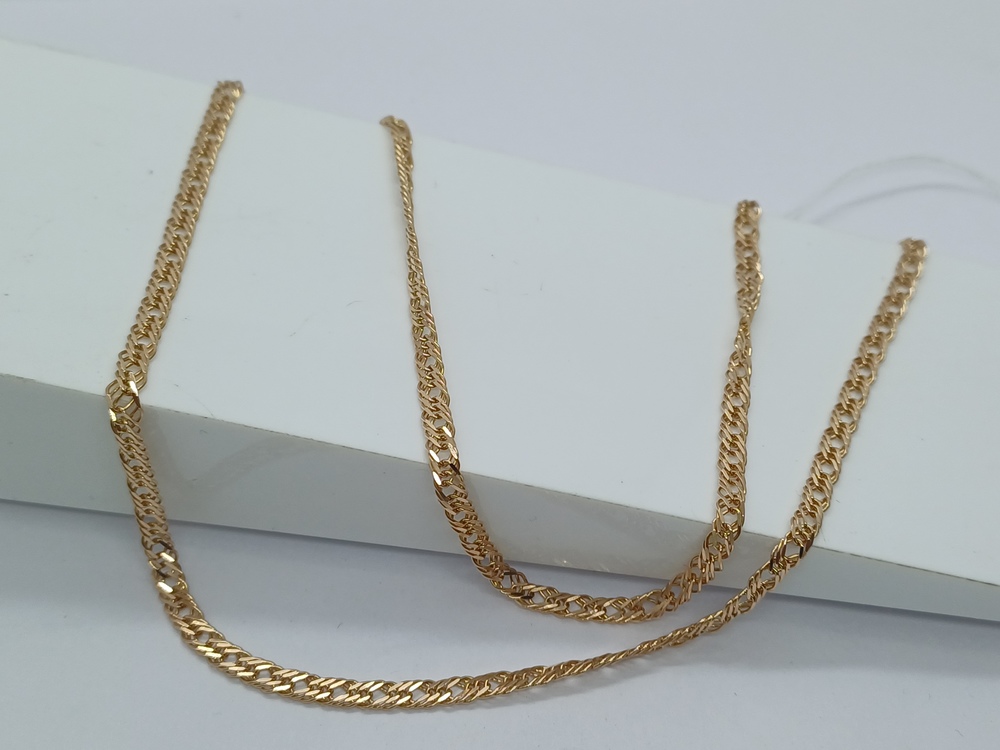 ЦЕПЬ ПОЛНОВЕСНАЯ Ромб тройной (Au 585)