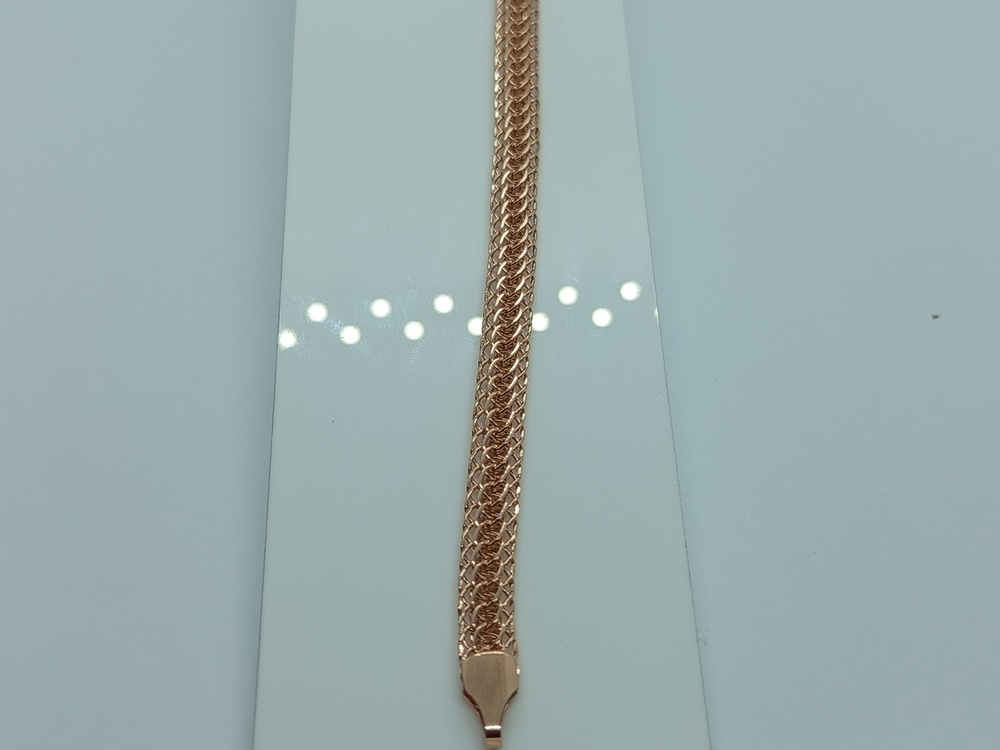 БРАСЛЕТ ПОЛНОВЕСНЫЙ Итальянка Au 585