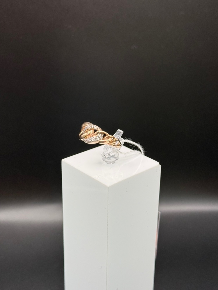 КОЛКМИ585 КОЛЬЦО С КАМНЯМИ (Au 585)