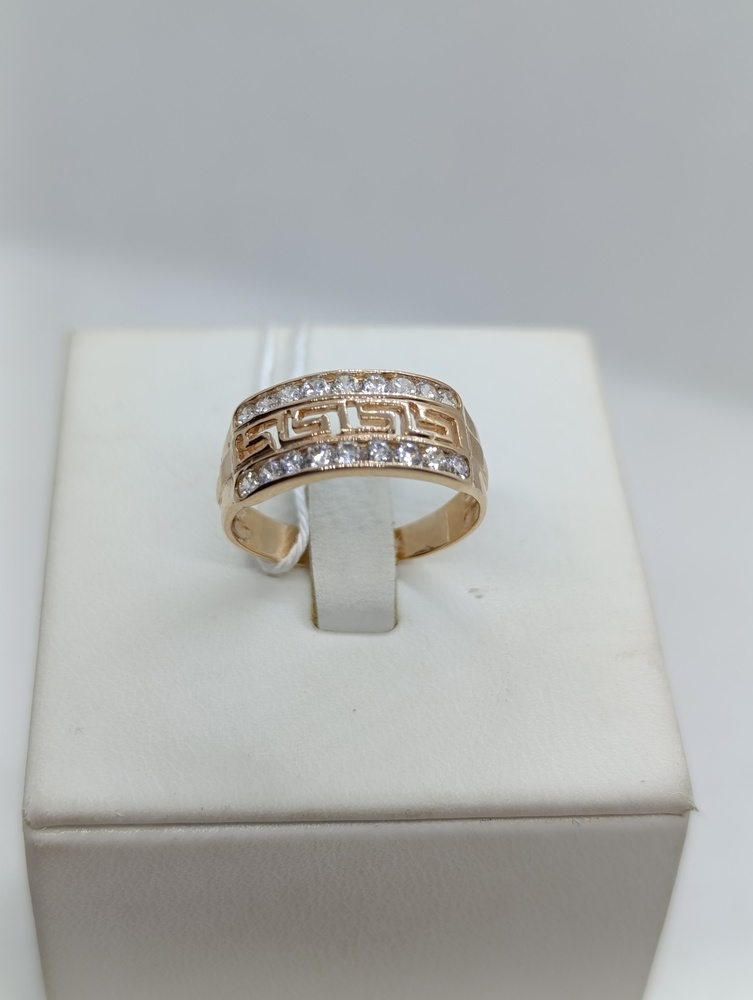 КОЛКМИ585 КОЛЬЦО С КАМНЯМИ (Au 585)