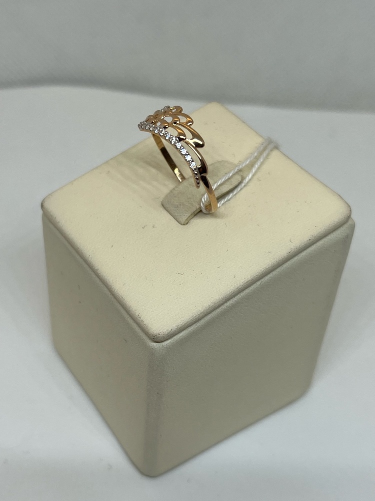 КОЛКМИ585 КОЛЬЦО С КАМНЯМИ (Au 585)