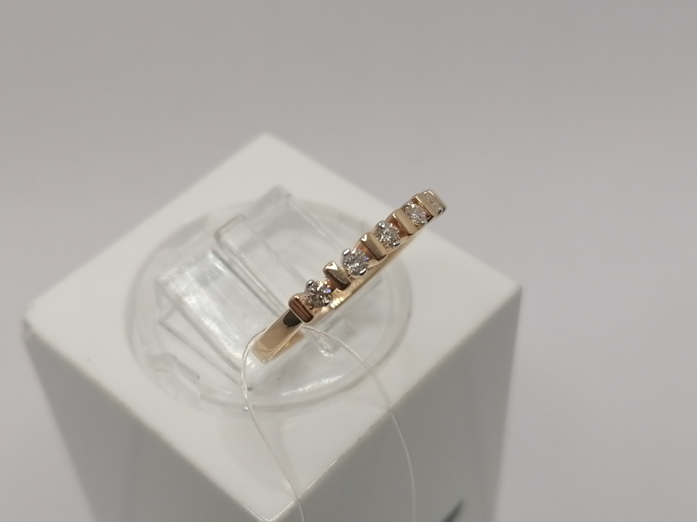 КОЛЬЦО БРИЛЛИАНТ (Au 585)