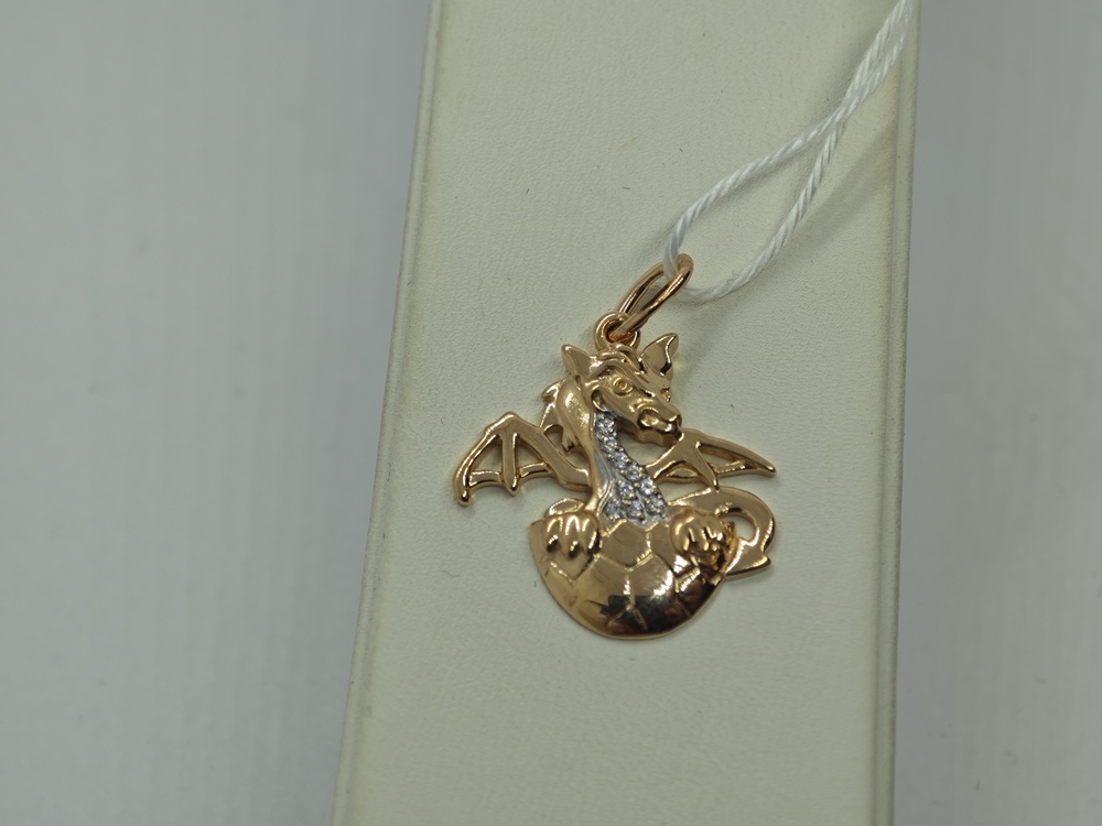 ПОДВЕСКА С КАМНЯМИ (Au 585)