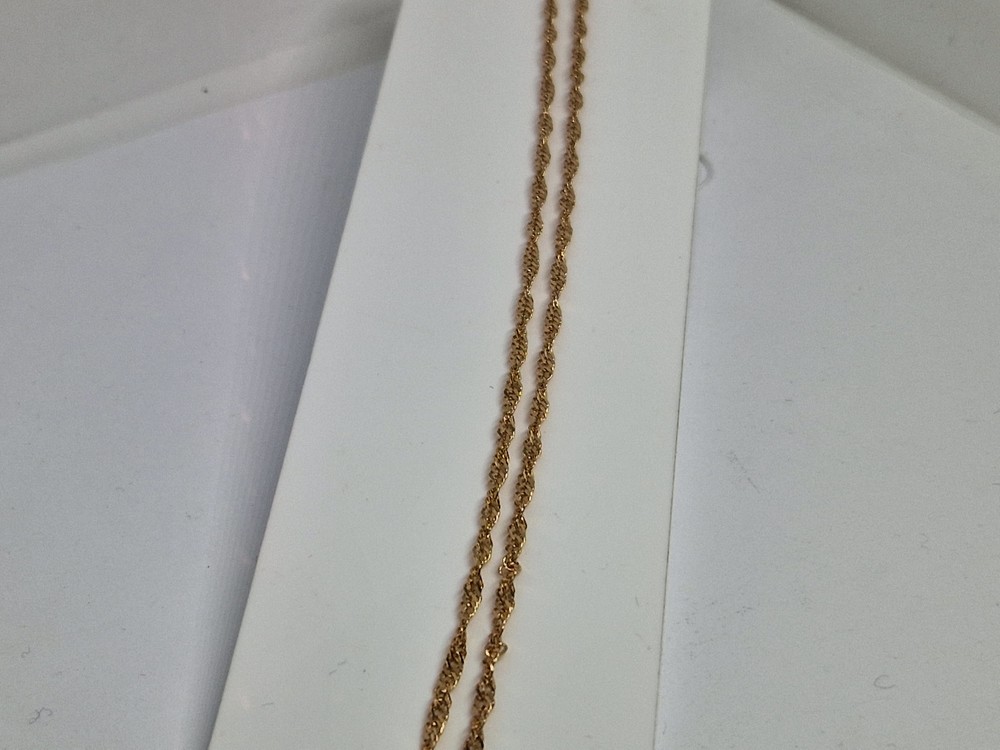 ЦЛСИ585 ЦЕПЬ ПОЛНОВЕСНАЯ Сингапур (Au 585)