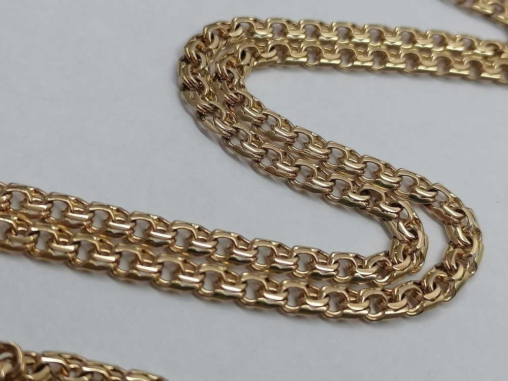 ЦЛБС585 ЦЕПЬ ПОЛНОВЕСНАЯ Бисмарк (Au 585)