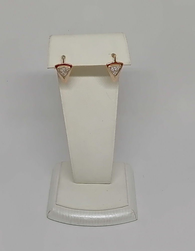 СКМИ585 СЕРЬГИ С КАМНЯМИ (Au 585)