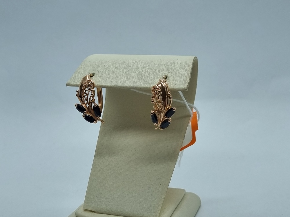 СКМИ585 СЕРЬГИ С КАМНЯМИ (Au 585) СКМИ585 СЕРЬГИ С КАМНЯМИ (Au 585)