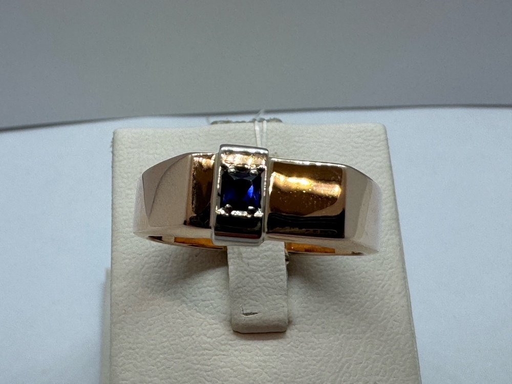 КОЛЬЦО ПЕЧАТКА с камнем (Au 585)