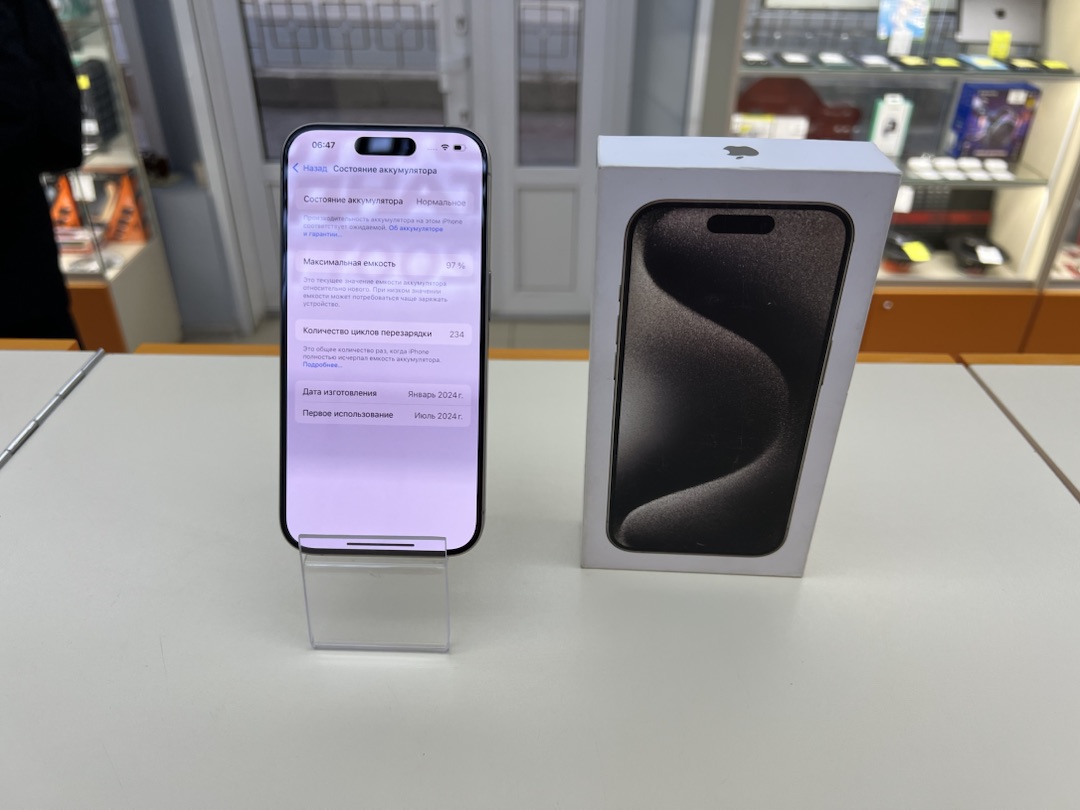 Смартфон Apple Iphone 15 Pro 128Gb