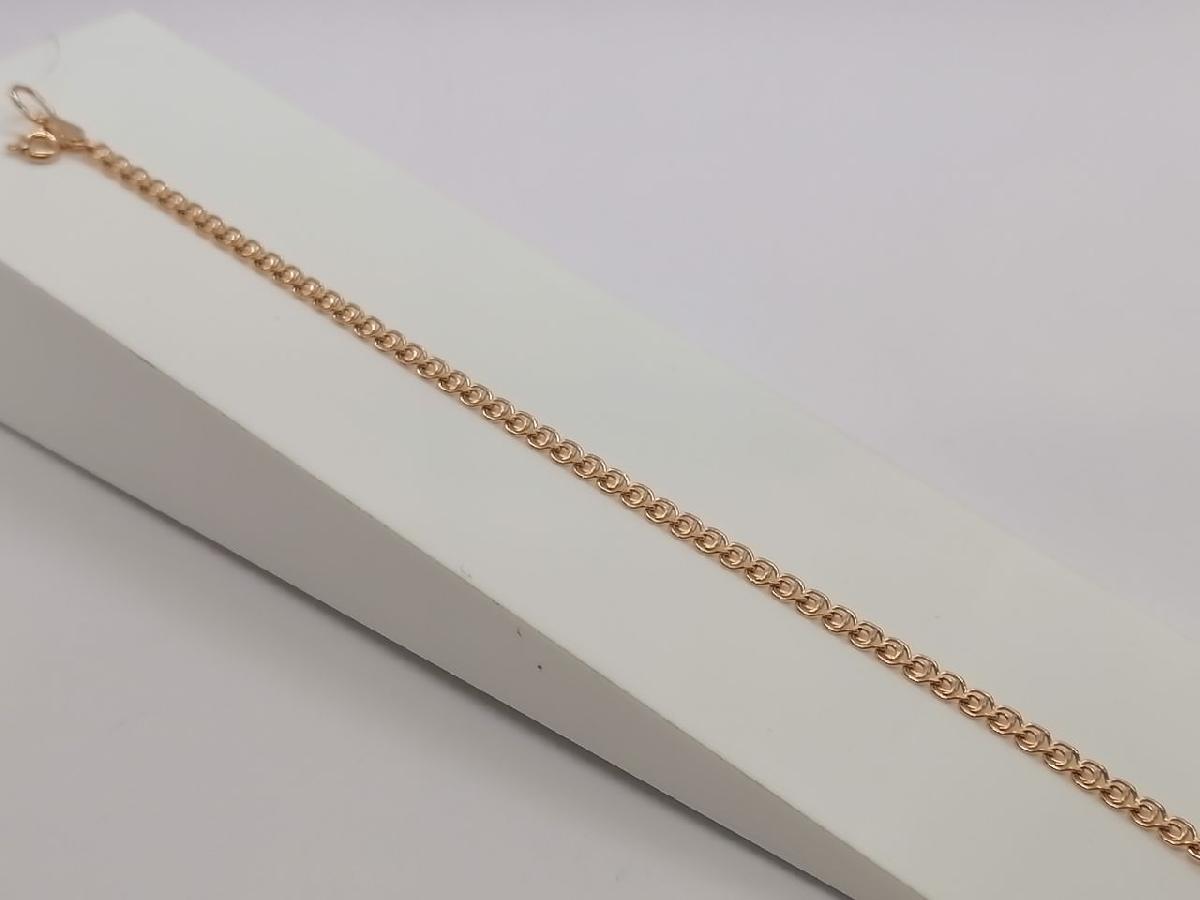 7050270-18 БРАСЛЕТ ПОЛНОВЕСНЫЙ Лав (Au 585)