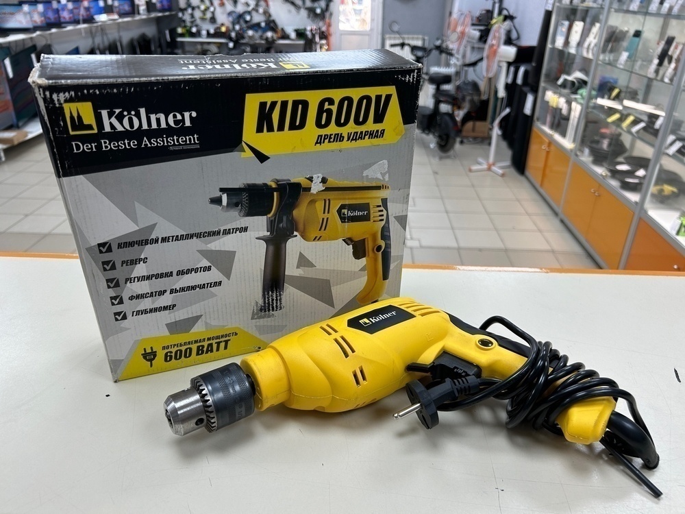 Дрель-ударная Kolner KID 600V
