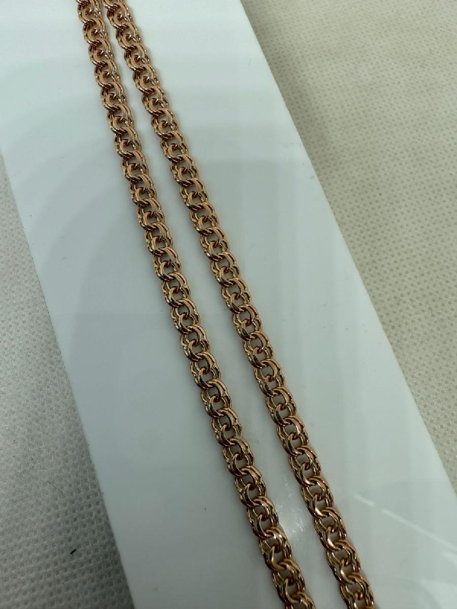 ЦЛБС585 ЦЕПЬ ПОЛНОВЕСНАЯ Бисмарк (Au 585) ЦЛБС585 ЦЕПЬ ПОЛНОВЕСНАЯ Бисмарк (Au 585)