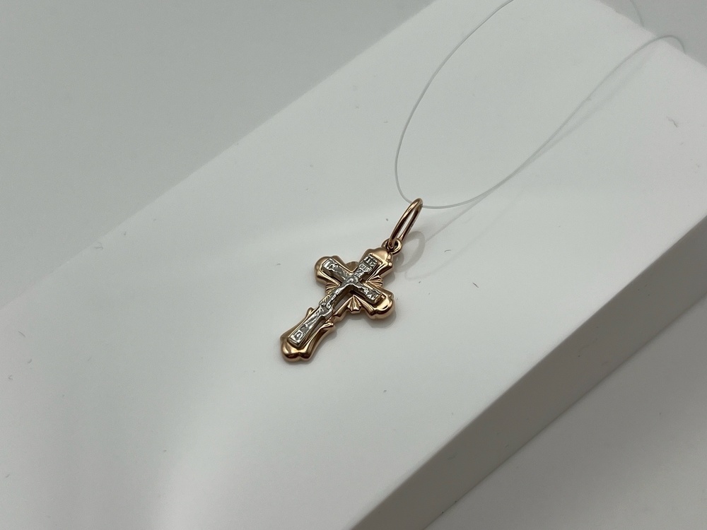 ПОДВЕСКА КРЕСТ (Au 585)