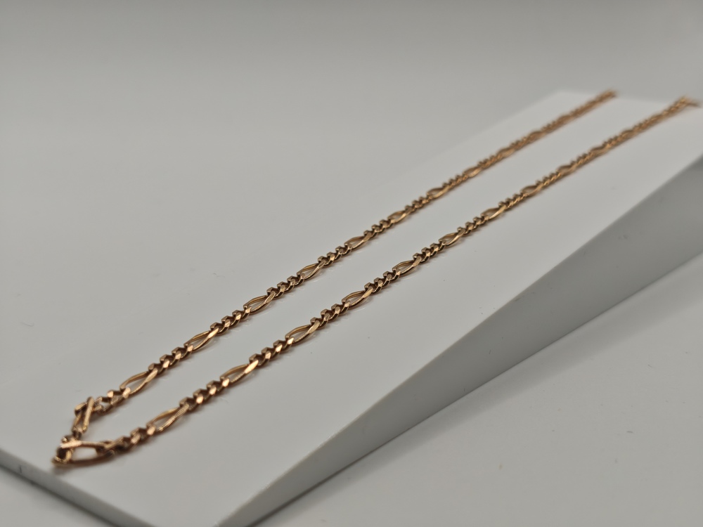 ЦЕПЬ ПОЛНОВЕСНАЯ Фигаро(картье) (Au 585)