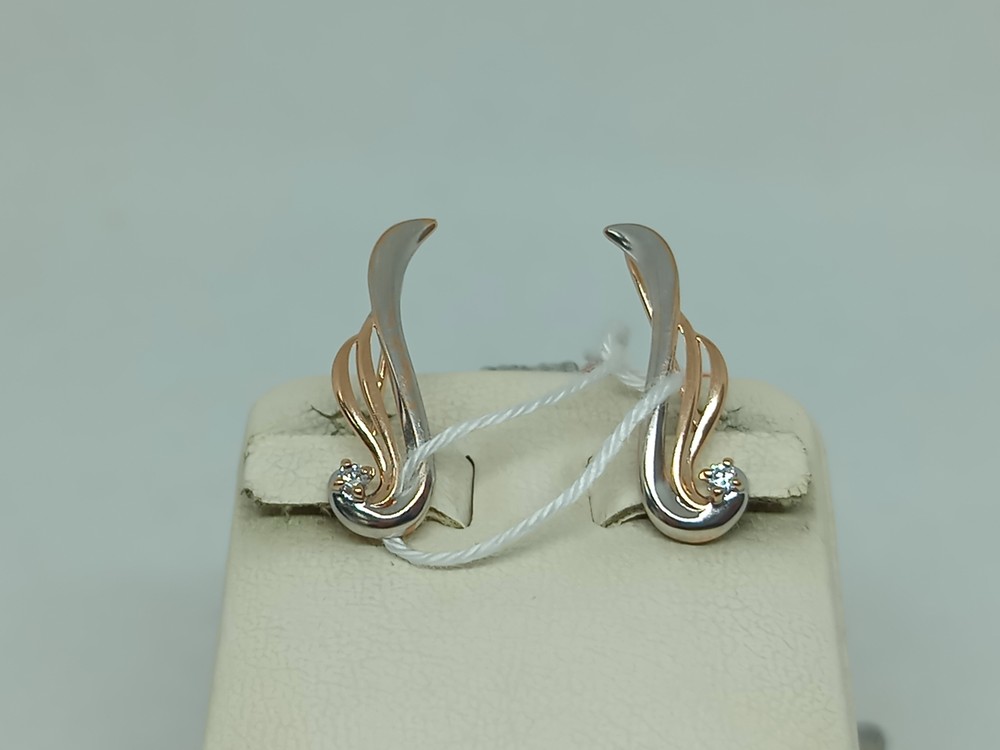 СЕРЬГИ КАФФЫ (Au 585)