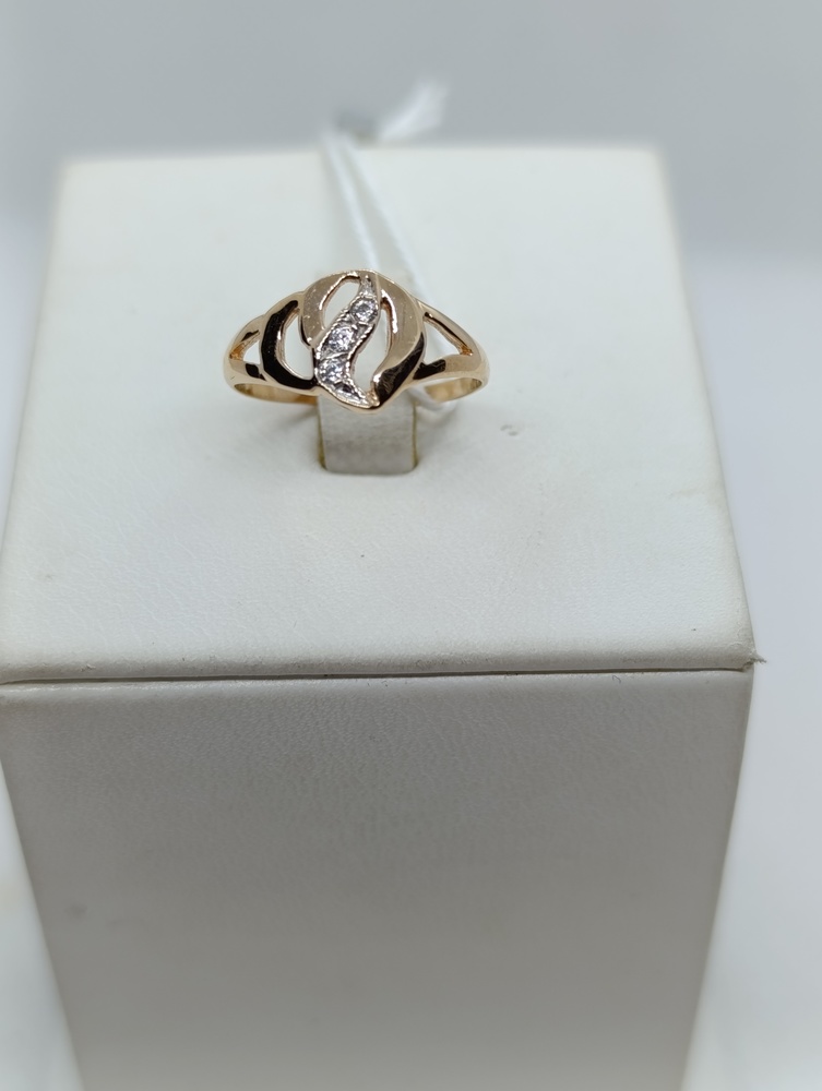 КОЛКМИ585 КОЛЬЦО С КАМНЯМИ (Au 585)