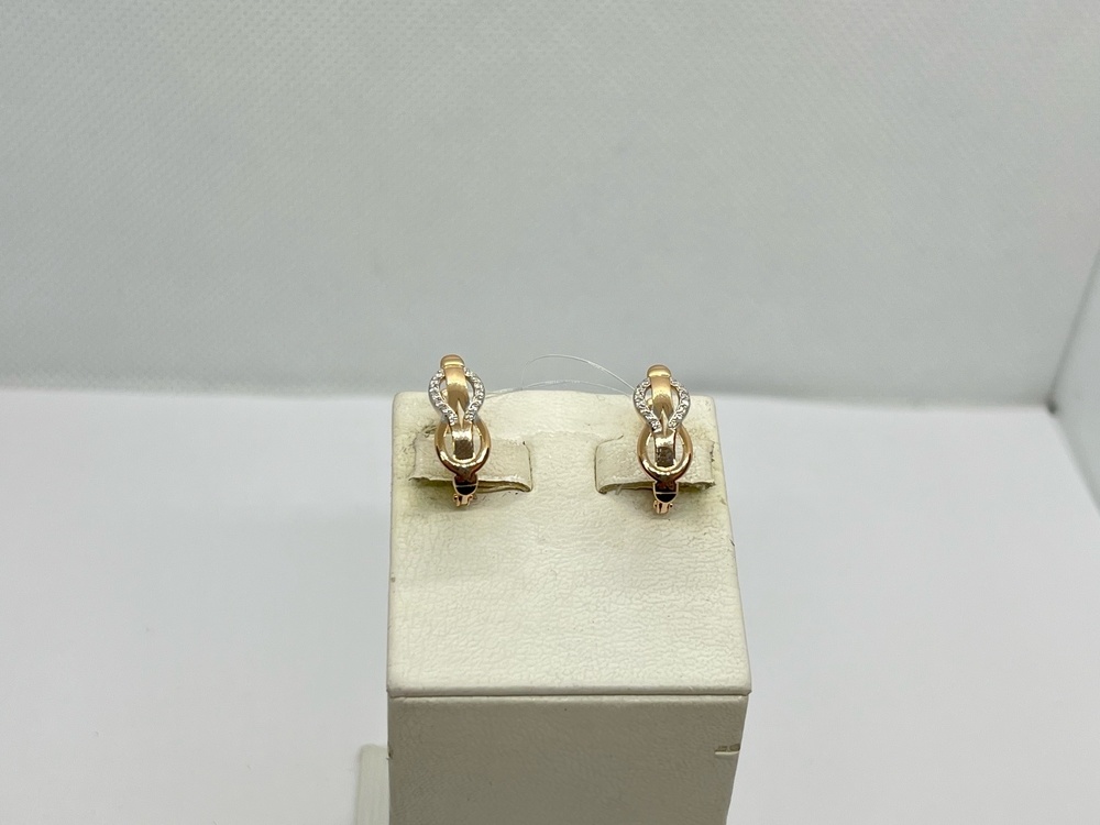 СЕРЬГИ С КАМНЯМИ (Au 585)