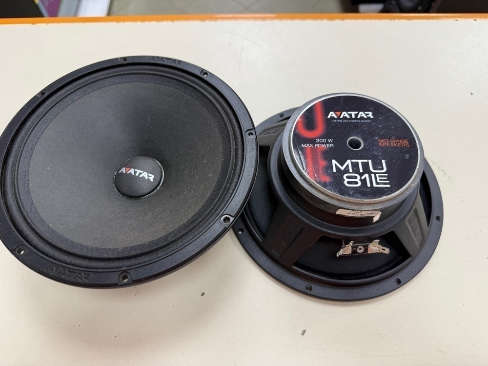 Автоакустика передняя Avatar MTU81Le
