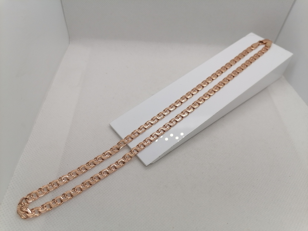 ЦЕПЬ ПОЛНОВЕСНАЯ Бисмарк (Au 585)