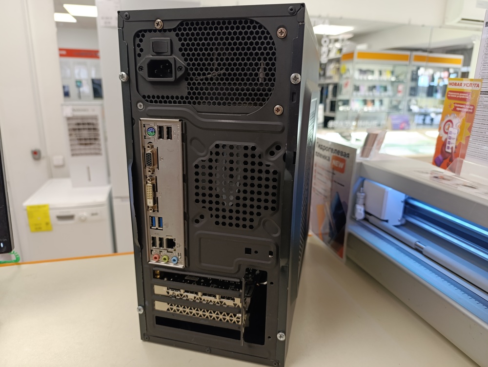 Системный блок 3Q **; Core i3-8100, Radeon RX 580, 16 Гб, 512 GB, 1 Tb