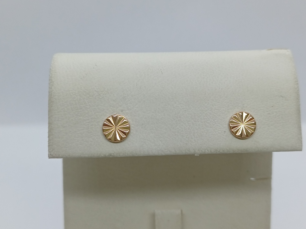 СЕРЬГИ ПУСЕТЫ (Au 585)