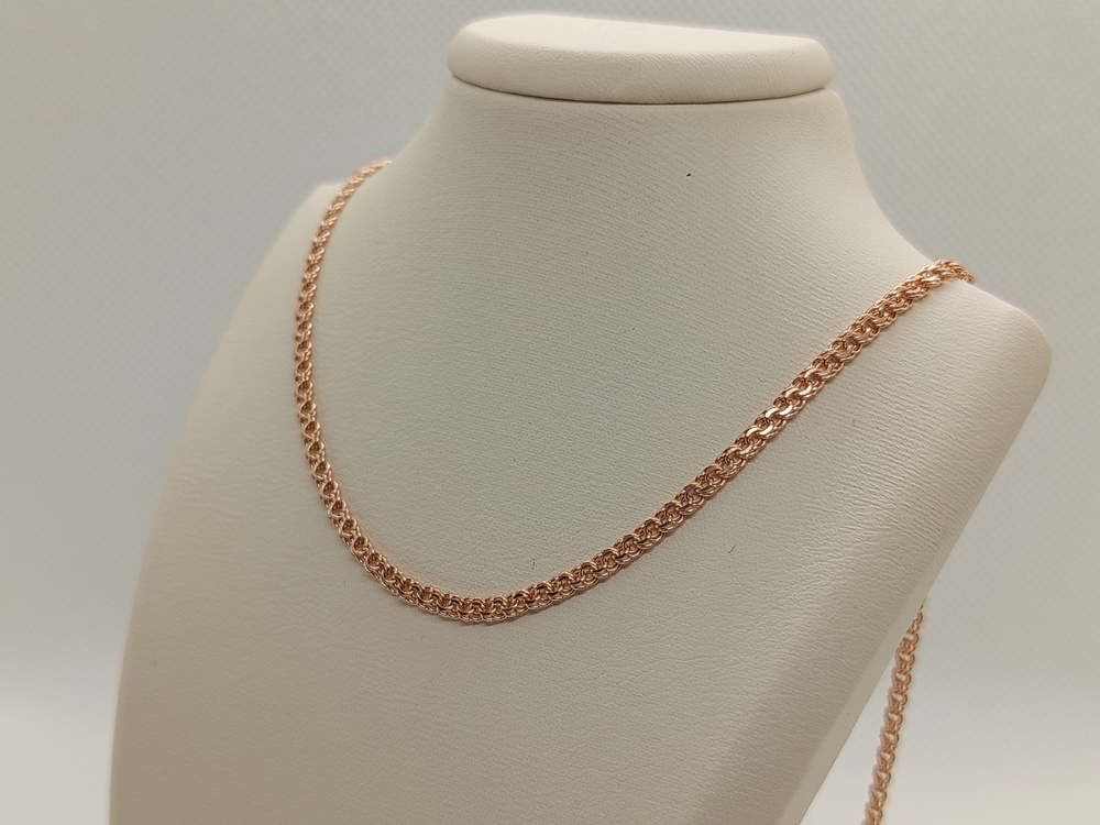 8040200-40 ЦЕПЬ ПОЛНОВЕСНАЯ Бисмарк (Au 585)