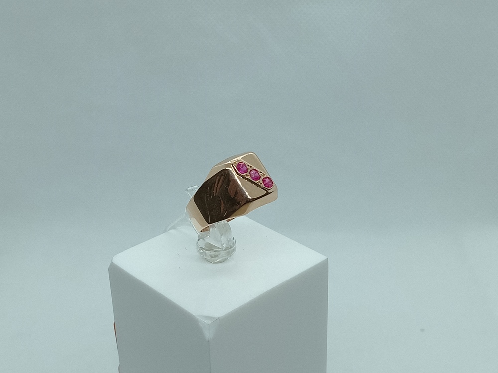 ПЕЧКМИ583 ПЕЧАТКА С КАМНЯМИ (Au 583)