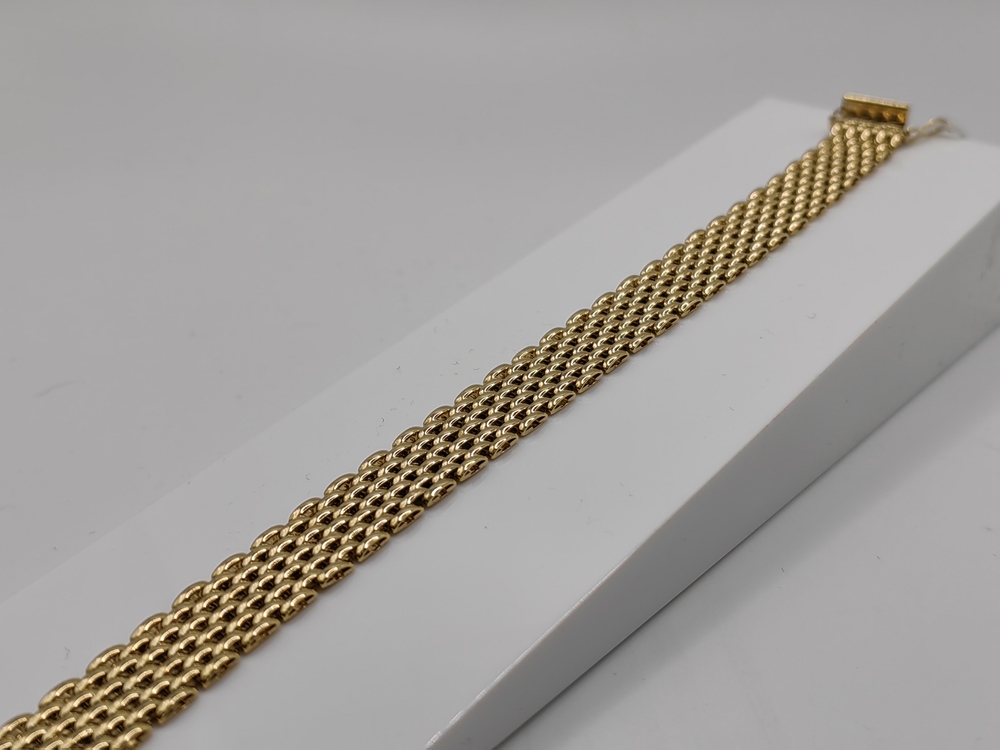 БРАСЛЕТ ПОЛНОВЕСНЫЙ Фантазия Au 750