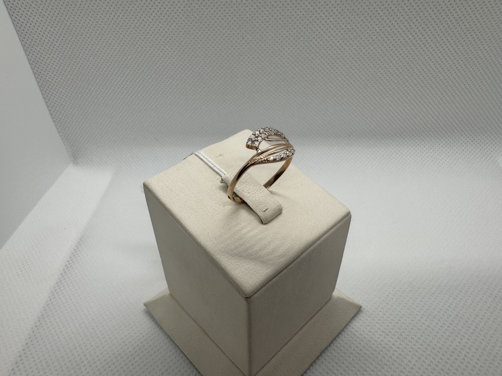 КОЛКМИ585 КОЛЬЦО С КАМНЯМИ (Au 585)