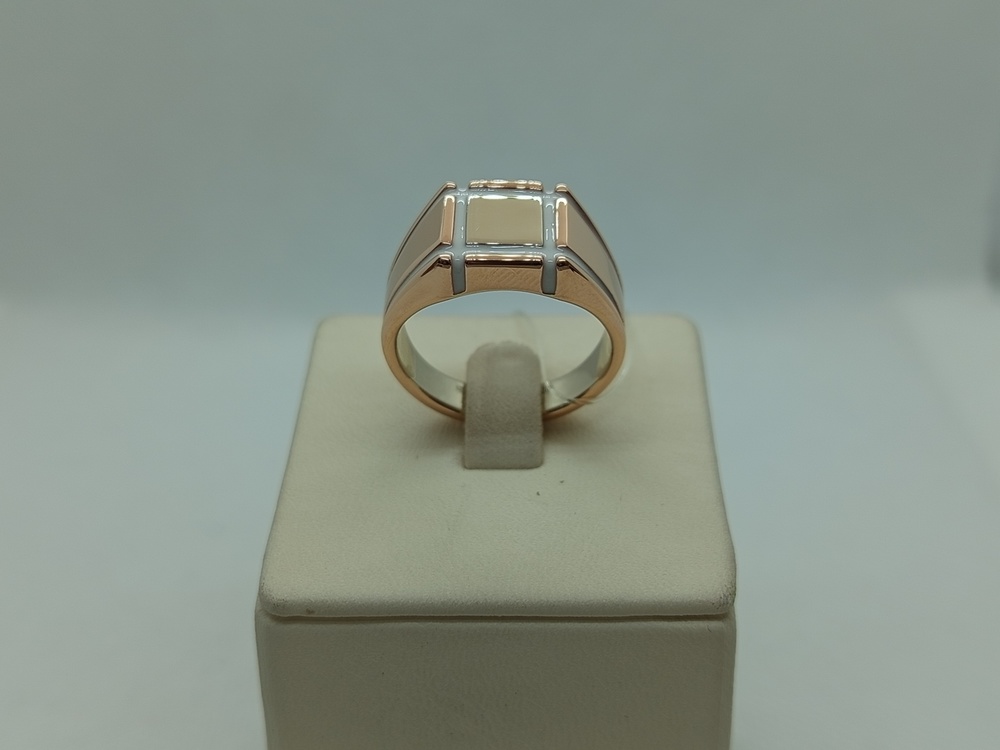 КОЛЬЦО ПЕЧАТКА Эмаль (Au 585)