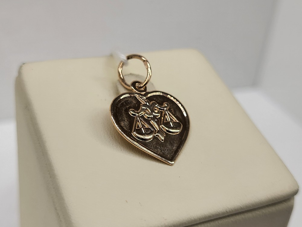 ПОДВЕСКА ЗНАК ЗОДИАКА ВЕСЫ Au 585 ПОДВЕСКА ЗНАК ЗОДИАКА ВЕСЫ Au 585